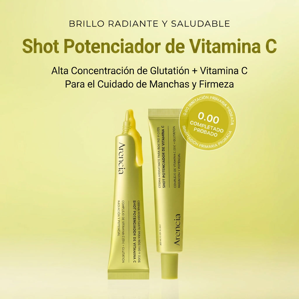 Suero Potenciador de Vitamina C Arencia