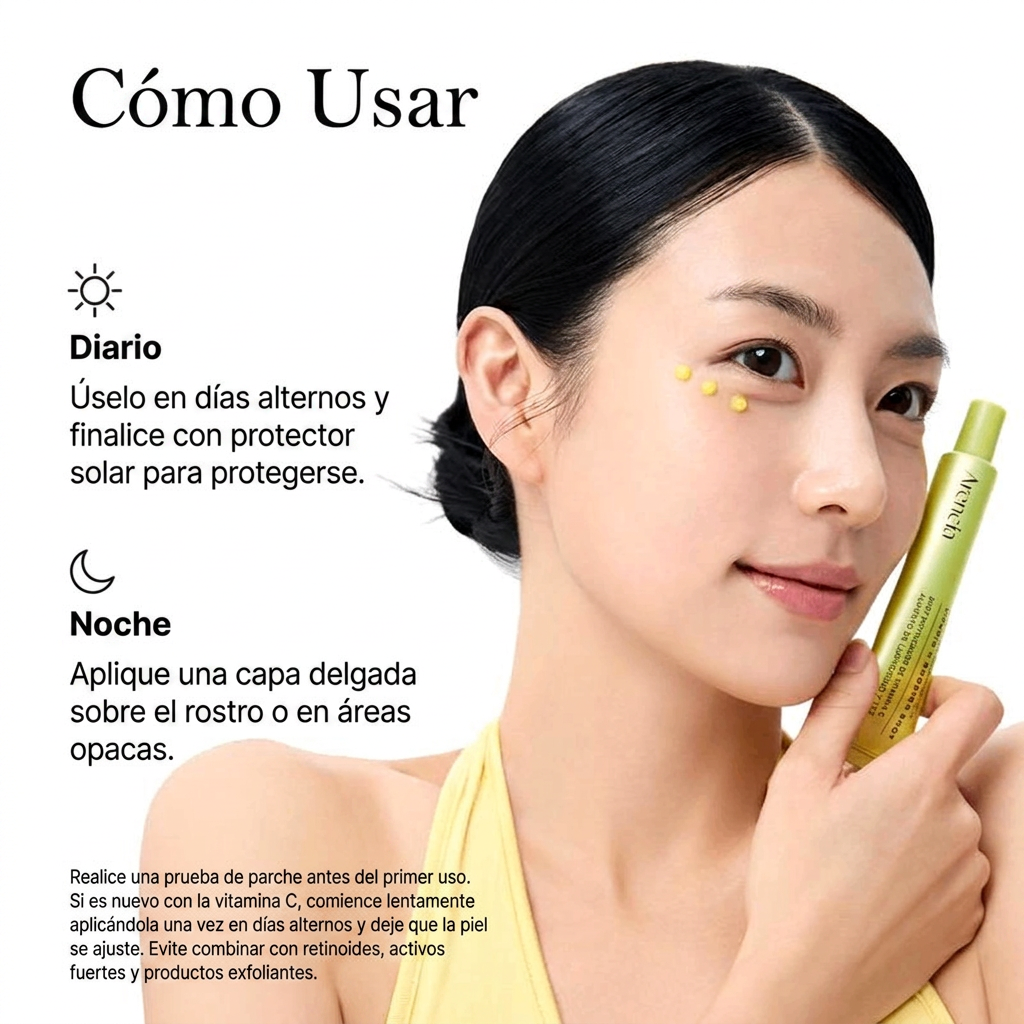Suero Potenciador de Vitamina C Arencia