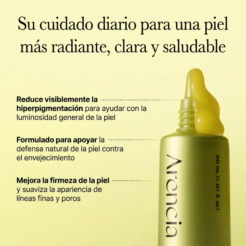 Suero Potenciador de Vitamina C Arencia